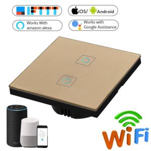 Smart Wifi Wall Touch Sensor Switch Remote Control 1 2 3 Gang Wireless Led Light