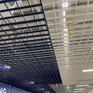 600x1200mm Aluminum T Grid Open Cell Ceiling With T15 Structure