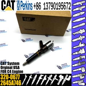 Diesel Fuel Injector 10R7671 10R-7671 320-0677 3200677 For CAT Excavator Engine