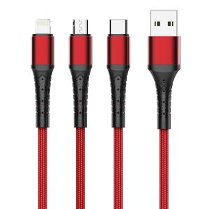 Quick Transfer Braided Charging Cable Customized For High Speed Data Transfer