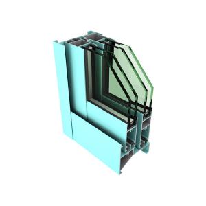 6063 T5 Aluminium Sliding Window Channel Extrusion Anodizing Or Electrophoresis