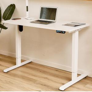 China SPCC Steel/Iron Frame Material Custom Design Electric Height Adjustable Desk Base for Small Home Office on sale