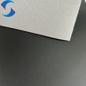 Woven Backing PVC Leather Fabric Ideal faux leather fabric rolls for leather bag