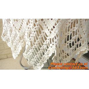 Handmade Table Cloth Crochet Table Runner Dining Party Tablecloth Lace