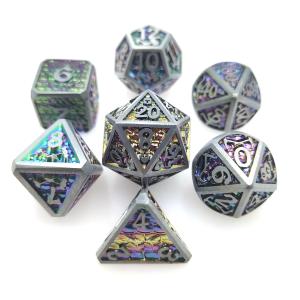 Board game GST Multipurpose metal dice polyhedral Durable DND