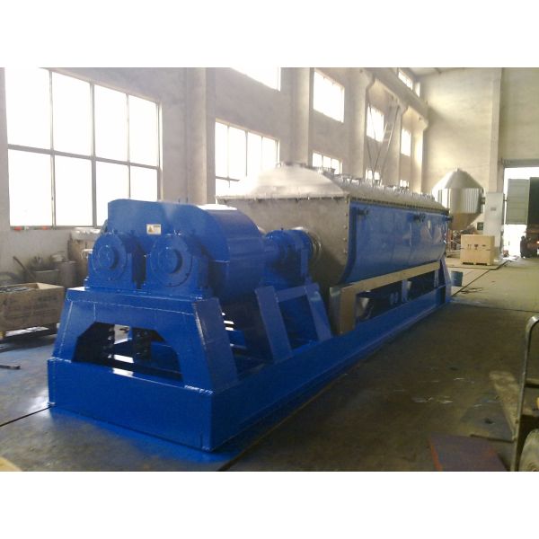 Quality Sludge Hollow  blade  Dryer Machine steam . thermal oil  Heating  medium wholesale
