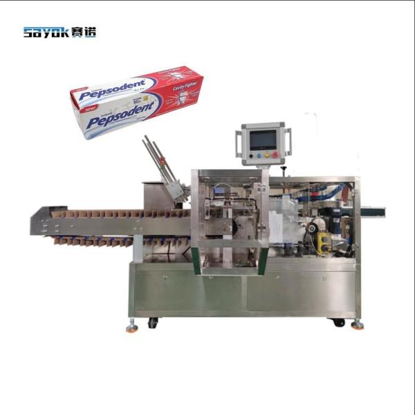 Quality High Loading Performance Tube Products Cartoning Machine With Imported PLC Full Computer Control System wholesale