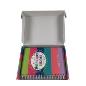 China Hardcover Custom Planner Printing Custom Journals And Planners With Box 2019-2020 Design on sale