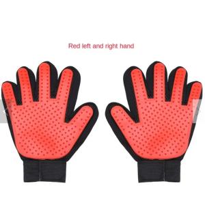 China 60g Cat Hair Remover Mitt Enhance Pet Grooming Glove With Tips on sale
