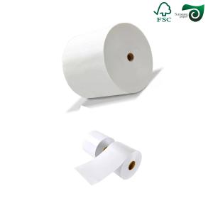 80gsm White Cardboard 70cm 100cm High Gloss Labels One Sided Chrome Coated Paper