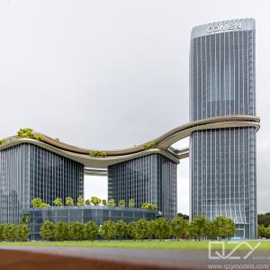 HSA 1/500 Plexiglass Architectural Maquette Model Comen Medical Headquaters