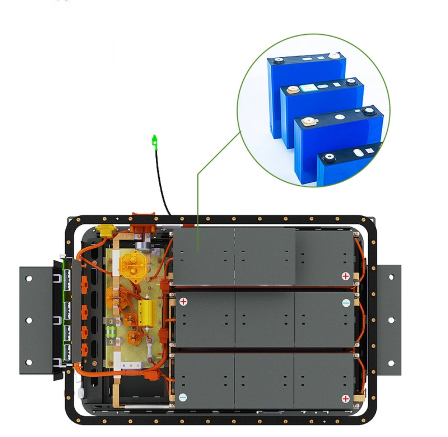 Customized 72V 96V 144V EV Battery Lithium Battery Pack for Electric Vehicles