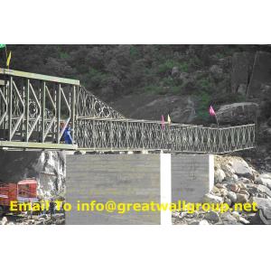 China Delta bridge launching,steel bridge,Truss Assembly Steel Bridge,galvanized CB450 bridge on sale