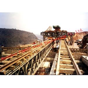 Pre - Engineered Modular Military Pontoon Bailey Bridge Heavy Load Capacity