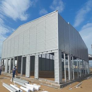 Heavy-Duty Steel Structure Warehouse with Shelf Height >15m and AUTOCAD 3D3S