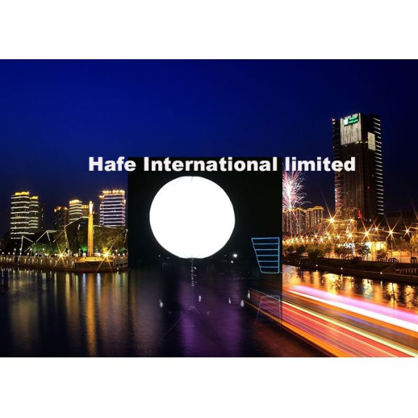 Pearl 800W Inflatable LED Light 80000lm 960w Meanwell Drives Warm Cold White Adjustable