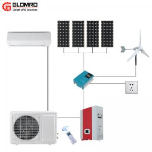 Cheap Hybrid Wall Mounted Portable Solar Powered Air Conditioner Home Solar Air Conditioner for sale