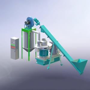 Complete Biomass Pellet Machine Production Line Vertical Ring Die Pellet Machine