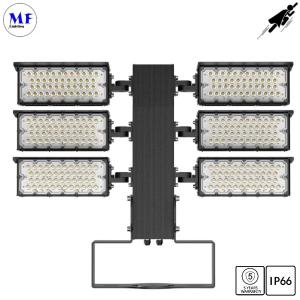 900W Aluminum Stadium LED Flood Ligh IK08 High Protection IP66 Waterproof