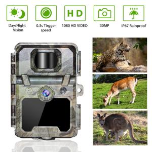 Trail Camera ODM/OEM KW571 waterproof IP67 No-Glow CMOS Sensor 30MP photo 1080P