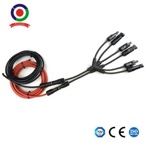 IP67 3 To 1 Y Branch Solar Panel Parallel Connectors MFFF MMMF
