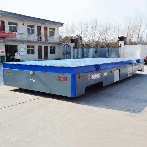 PLC Motorized Steerable 30 Tons Aluminum Ingot Battery Transfer Car