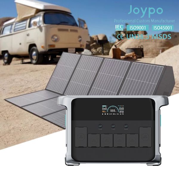 Quality 2400W Solar Generator Portable Power Station With Solar Panels For Emergency Home Use wholesale