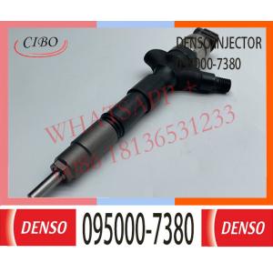 095000-7380 Neutral Common Rail Diesel Fuel Injector For TOYOTA 23670-30240