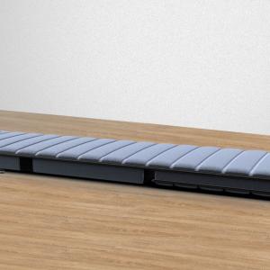 Cheap 5 Modes Foldable Massage Mattress Black Electric Massage Mat for sale