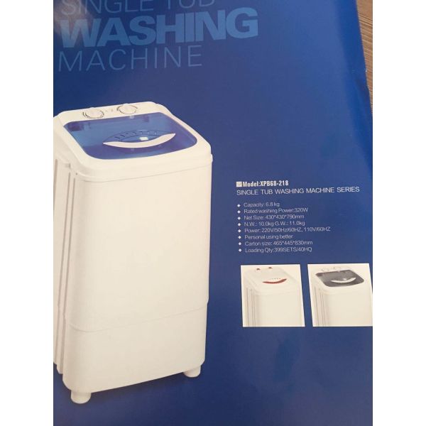 Protable Home Washing Machine , Single Tub Dryer For Single Or For Baby Mini Capacity