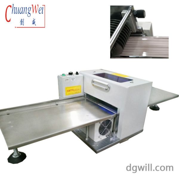 High-Speed and Durable PCB Depanelizer with 9 Pairs of Blades for Smooth