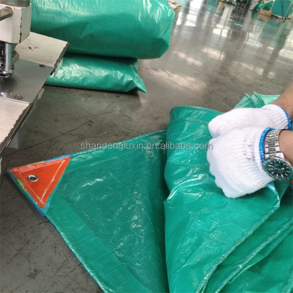 Quality PE Tarpaulin 100% Waterproof for Truck Cover and Cargo Cover in Customer Request Color wholesale