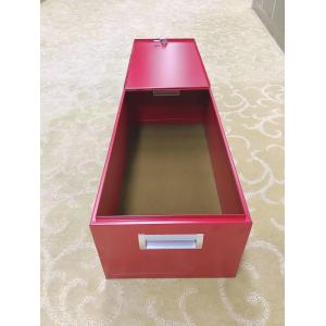 ISO14001 Certification 200mm Width Document Safety Lockers For Office