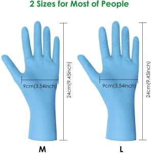 XL 100PCS Class I Disposable Chemical Resistant Gloves
