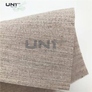 Cheap 150cm Width Shrink Resistant Canvas Interlining Stiff Elastic for sale