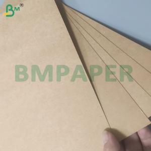 Virgin Brown One Side Coated Kraft Paper Sheets For Packaging Boxes