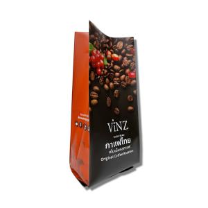 China Aluminum Foil Mylar Coffee Bag Coffee Bean Pouch Matt Custom Printing 250g 500g on sale