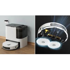 Smart Robot Vacuum Cleaner With Washable Filter And TUYA APP For Hassle-Free