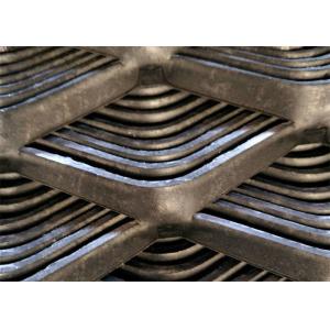 Mild Steel Expanded Metal Hexagonal Easy Install For Scaffolding