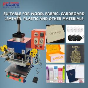 Pneumatic Hot Foil Stamping Machine , Leather Branding Machine for Photo Album