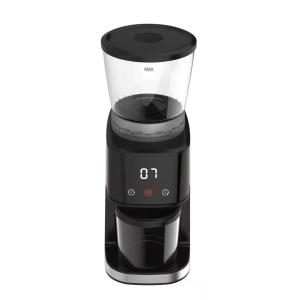 Black Homeuse Coffee Bean Burr Grinder Electric Particle Size CE ETL CB