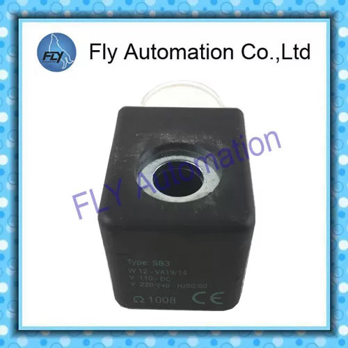 pulse valve Electromagnetic Induction Coil , SB3 W12- VA19/14 V110DC V220/240