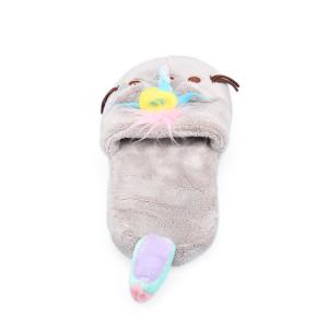 Non Allergenic Short Plush House Slippers ODM For Adults