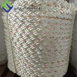 UV Resistance Braided 8 Strand Polyester Ropes Mooring Ropes With Class