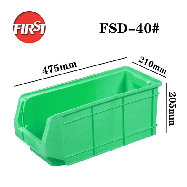 Quality Shoe Toy Stackable  Plastic Storage Bins For Warehouse Tool Spares wholesale