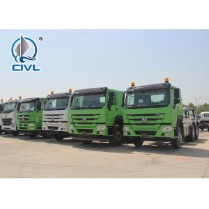 China SINOTRUK HOWO Tractor Truck LHD 6X4 Euro2 420HP  10 Tires Tow Truck Color Customizable Prime Mover Truck on sale