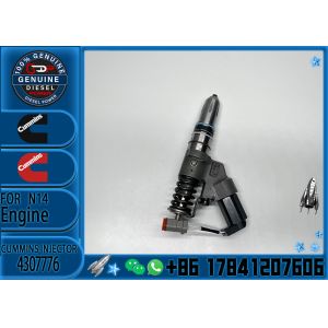 Cummins N14 Engine Common Rail Fuel Injector OE 4307776 Compatible with Diesel