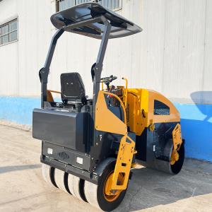 Cheap Mini Asphalt Road Roller Diesel Engine Ride on Mini Small Road Roller Road Compactor for sale