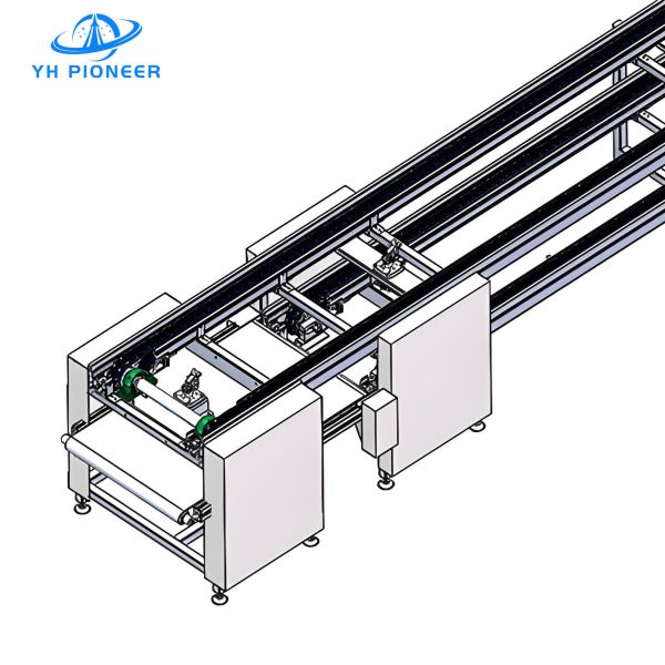 Quality Industrial Double Speed Roller Chain Conveyor With Modular Aluminum Profile wholesale