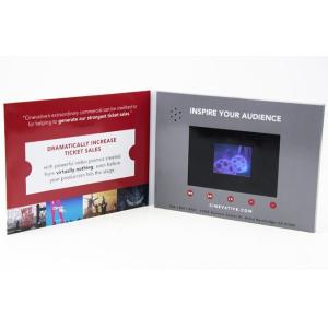 4.3 inch HD IPS screen LCD video brochure card LCD video mailer for brand